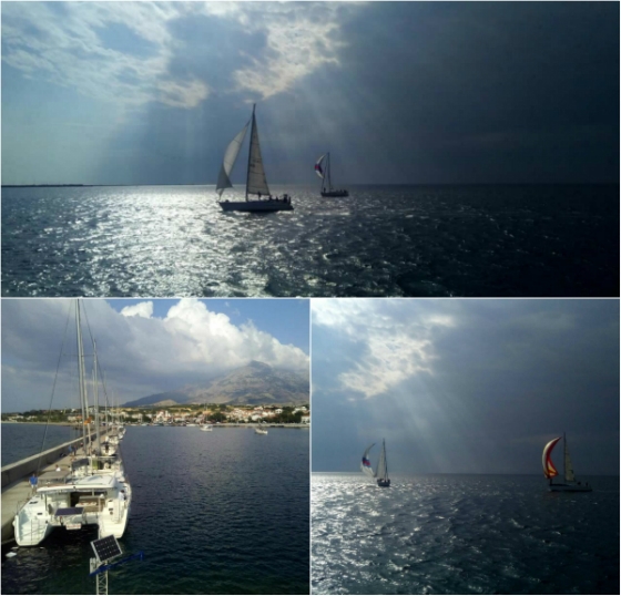 12 ιστιοπλοϊκά σκάφη συν δύο βοηθητικά catamaran συμμετείχαν στη "Regatta Θρακικού Πελάγους" 