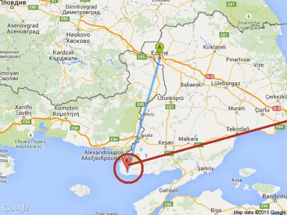 Στήνουν, οι Τούρκοι, λιμάνι προδιαγραφών στη... "μύτη" του ελληνικού Έβρου;