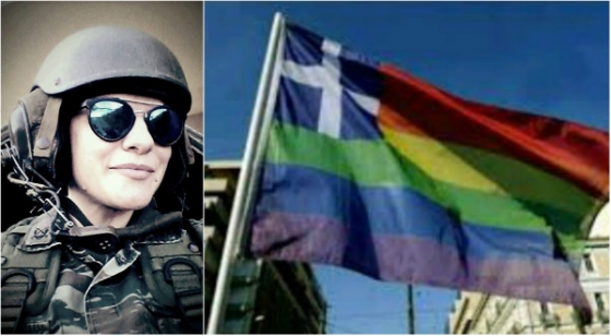 Η Βασιλική Μπουμπουλίδη επεσήμανε πως νιώθει ντροπή αντικρίζοντας την ελληνική σημαία πολύχρωμη.