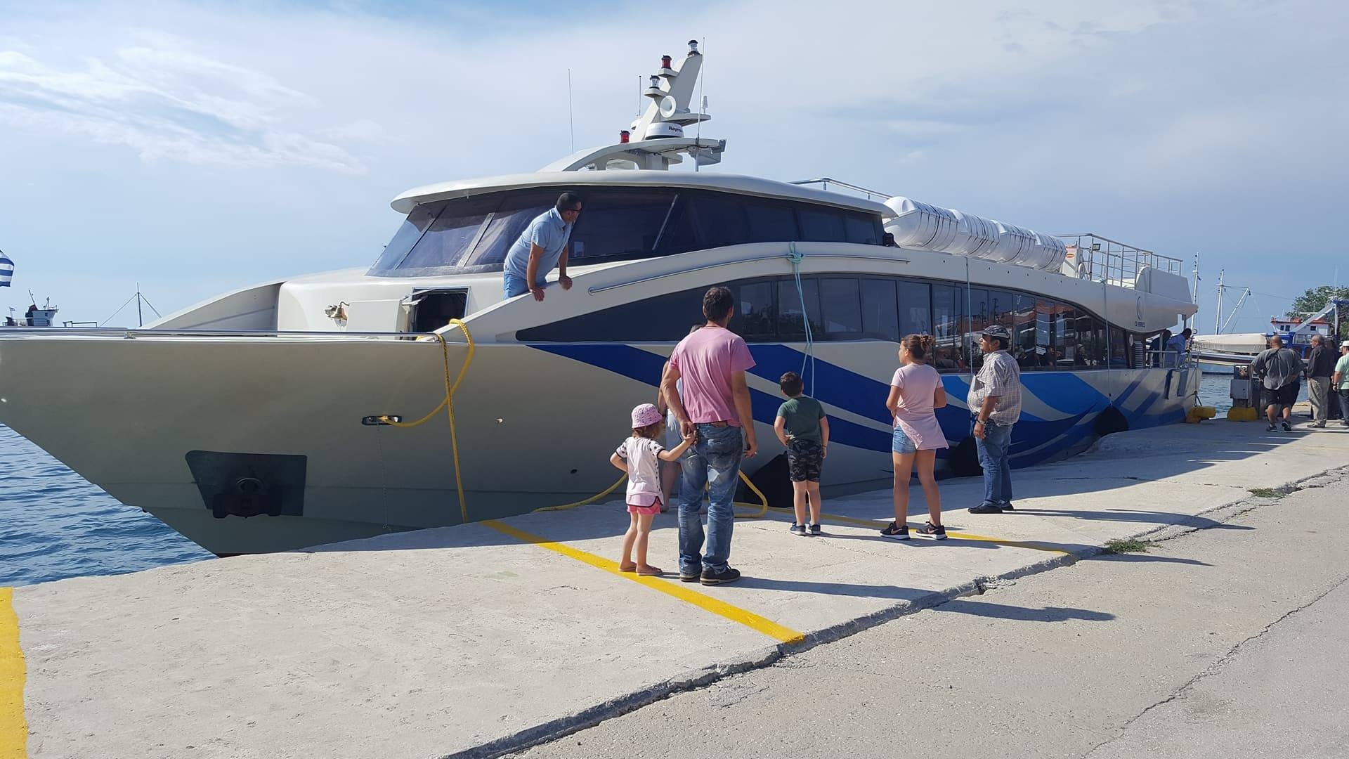 Δεμένο θα συνεχίσει να παραμένει το ταχύπλοο της CS Ferries, "Σαμοθράκη 1"