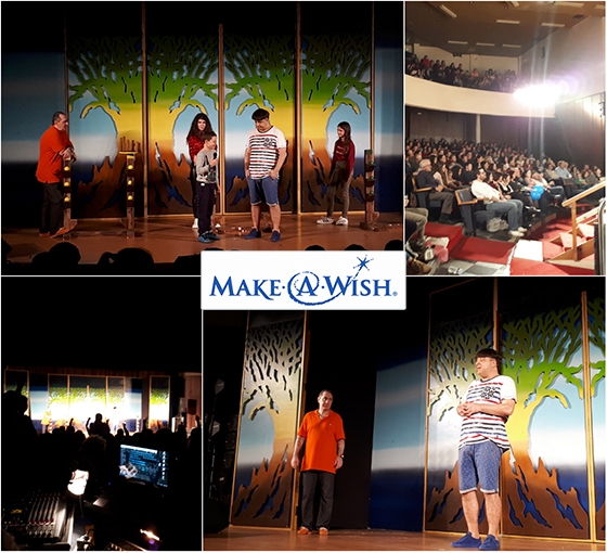 Στιγμιότυπο από το κατάμεστο Δημοτικό Θέατρο Αλεξανδρούπολης,