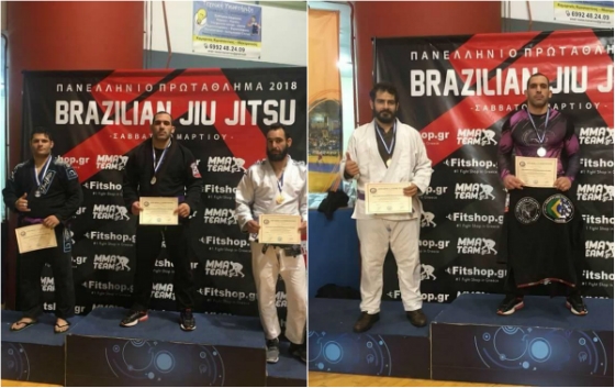1ος στην Ελλάδα στο Brazilian jiu jitsu ο αθλητής Κωνσταντίνος Βάβουρας από τη Σαμοθράκη
