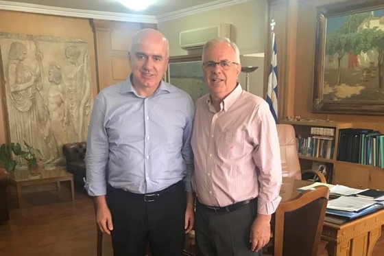 Ο Χρήστος Μέτιος & ο Βαγγέλης Αποστόλου 