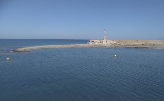 Το λιμάνι στα Θέρμα Σαμοθράκης σήμερα 