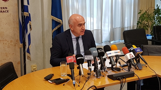 Ο Χρ.Μέτιος αποδεχόμενος επίσημα τη στήριξη της ΝΔ