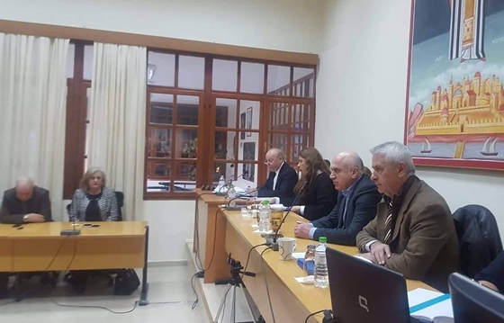 Στιγμιότυπο από τη διευρημένη συνεδρίαση στο Διδυμότειχο