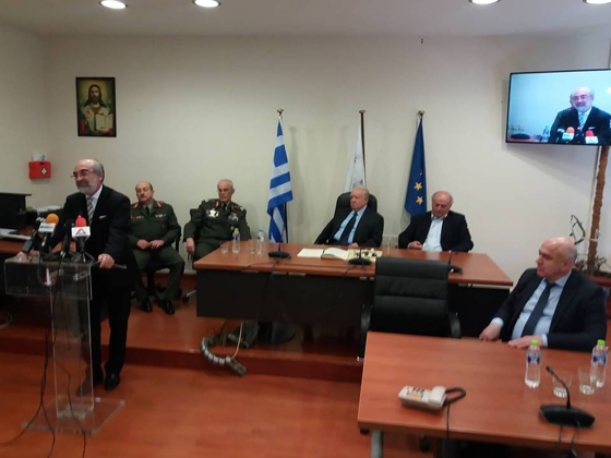 Στιγμιότυπο από την τελετή