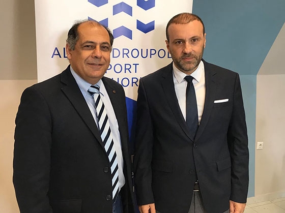 Ο  Κωνσταντίνος Χατζηκωνσταντίνου & Κωνσταντίνος Χατζημιχαήλ στο "τιμόνι" του ΟΛΑ 