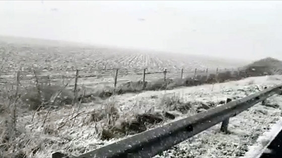 Τα τερτίπια του καιρού - Το "έστρωσε" έξω από την Αλεξανδρούπολη! (video)