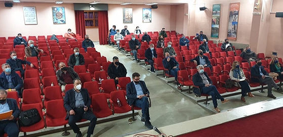 Στιγμιότυπο από τη σύσκεψη.