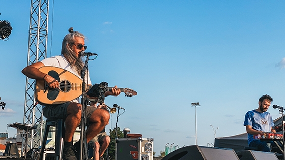 Στιγμιότυπο από το "sound check" στο "Φώτης Κοσμάς" - Ακολουθεί εκτενές φωτορεπορτάζ