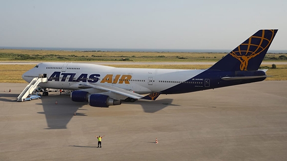 Αεροσκάφος Boeing 747-400 - Φωτ.: ΥΠΑ Αεροδρόμιο Αλεξανδρουπολης