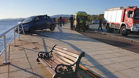 Στιγμιότυπο από το τροχαίο