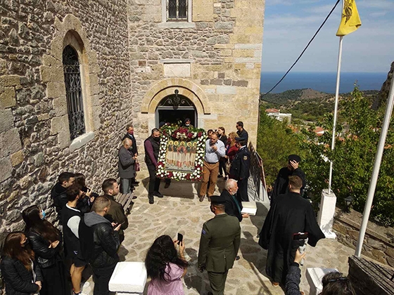 Με λαμπρότητα εορτάστηκε η μνήμη των Αγίων Πέντε Νεομαρτύρων στη Σαμοθράκη 