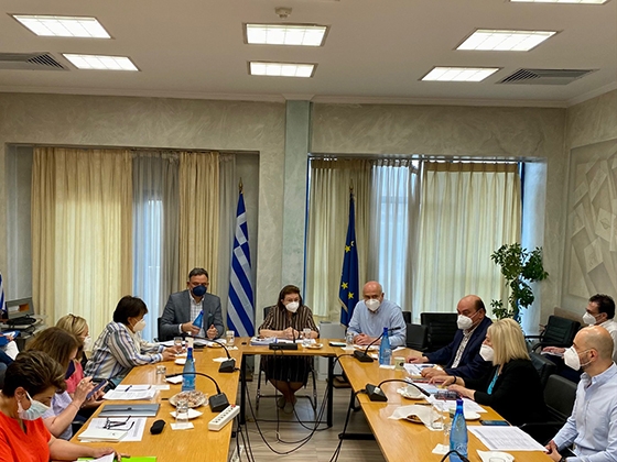 Στιγμιότυπο από την σύσκεψη