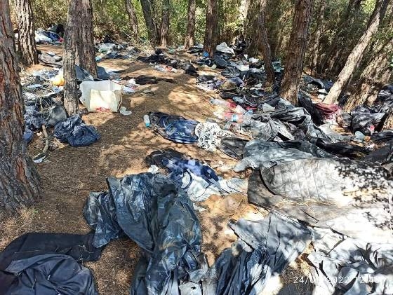 Γροθιά στο στομάχι οι εικόνες από το σημείο - πέρασμα των μεταναστών στις όχθες του Ερυθροπόταμου 