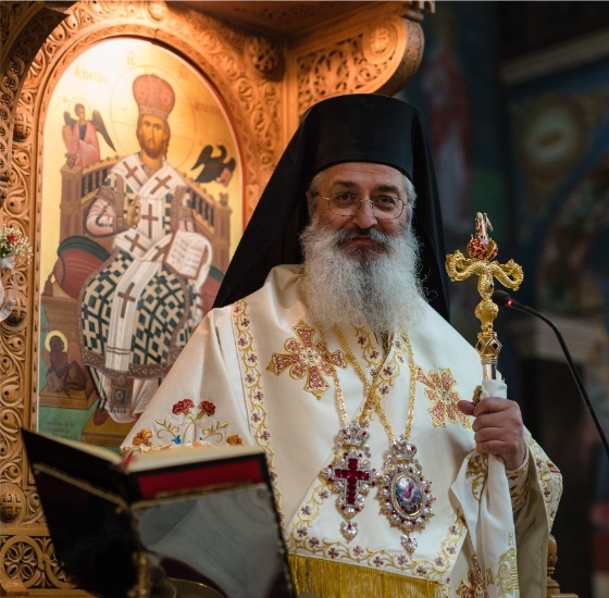 O μητροπολίτης κ. Άνθιμος, που σαν χειροτονήθηκε επίσκοπος το 2004 στον Μητροπολιτικό ναό Αθηνών.