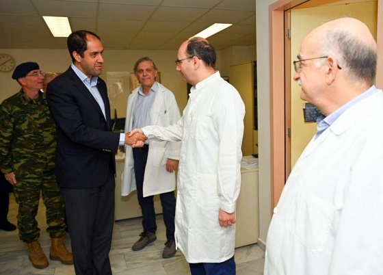 Επίσκεψη Υφυπουργού Εθνικής Άμυνας, σε υγειονομικές δομές του Έβρου