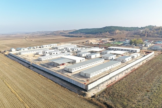 Το ΚΥΤ παράνομων μεταναστών στο Φυλάκιο Έβρου.
