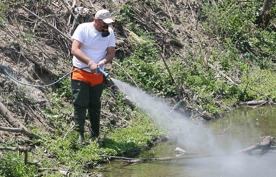 Συνεχίζονται οι εργασίες καταπολέμησης κουνουπιών στον Έβρο.