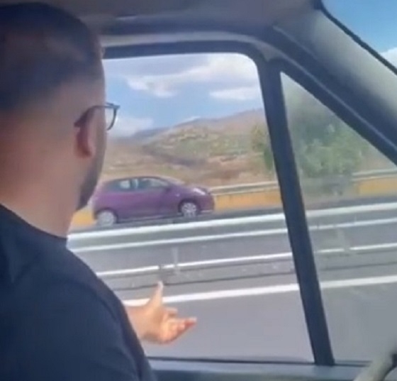 Ασυνείδητος οδηγός, κινείται στο αντίθετο ρεύμα της Εγνατίας Οδού.