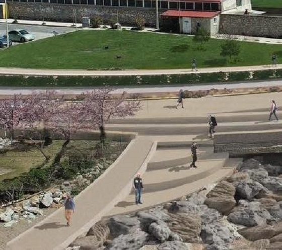 Έτσι θα είναι η "στροφή Εγνατία" στην Αλεξανδρούπολη, μετά τις εργασίες αλλαγής της πρόσβασης  στην παραλία.