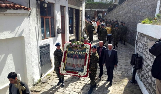 Με λαμπρότητα εορτάστηκε η μνήμη των Αγίων Πέντε Νεομαρτύρων στη Σαμοθράκη (φώτο)
