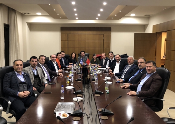 Στιγμιότυπο από την χθεσινή συνάντηση