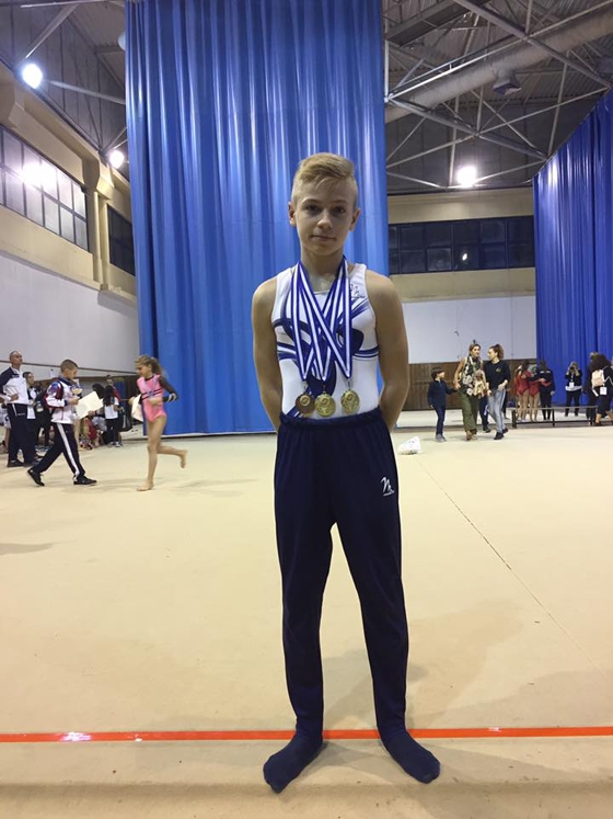 Ο αθλητής Άγγελος Καραξάνης, από τις Φέρες Αλεξανδρούπολης