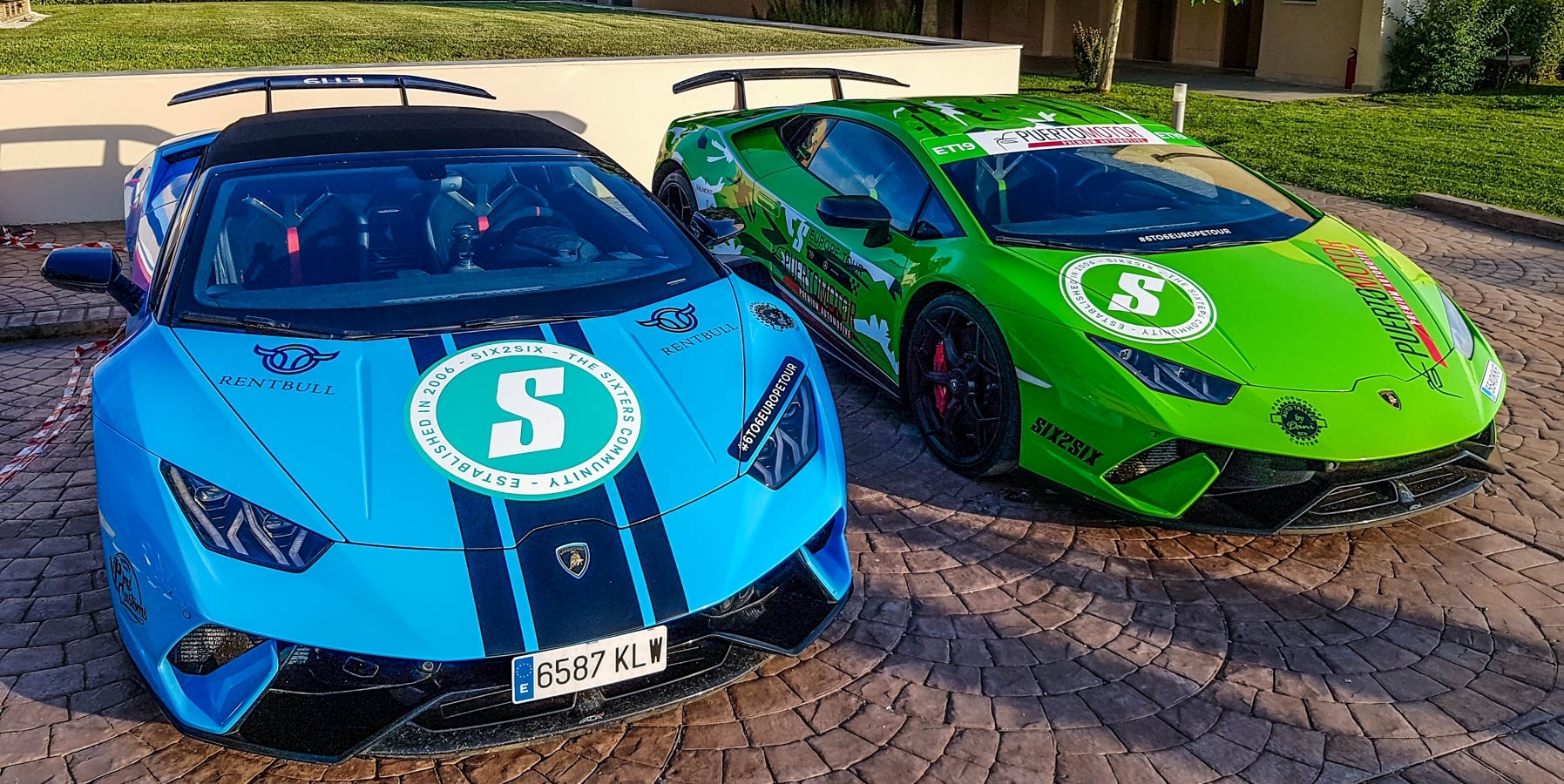 Trakya süper lüks Lamborghini ve Ferrari arabalarla doldu!