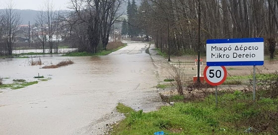 Σε ύφεση τα καιρικά φαινόμενα που έπληξαν περιοχές του Έβρου (φωτογραφίες)