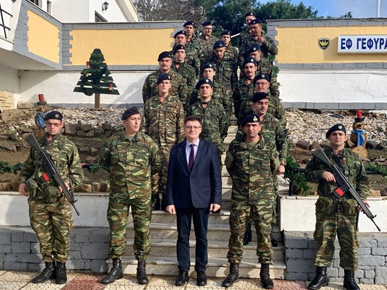 Στρατιωτικά φυλάκια & σημεία ελέγχου της ΕΛΑΣ στον Έβρο επισκέφτηκε ο Αντιπεριφερειάρχης Έβρου