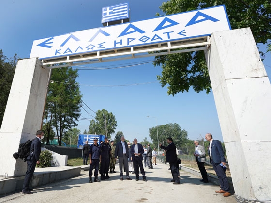 Στο Στρατιωτικό Φυλάκιο 1 στις Καστανιές Έβρου βρέθηκαν ο Ν. Δένδιας & ο Ζ. Μπορέλ (φώτο)