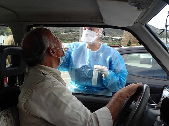 Δωρεάν covid tests στο Μικρό Δερείο του Δήμου Σουφλίου