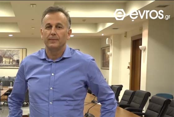 Ο μέχρι πρότινος πρόεδρος του  Αγροτικού και Κτηνοτροφικού Συλλόγου Αλεξανδρούπολης