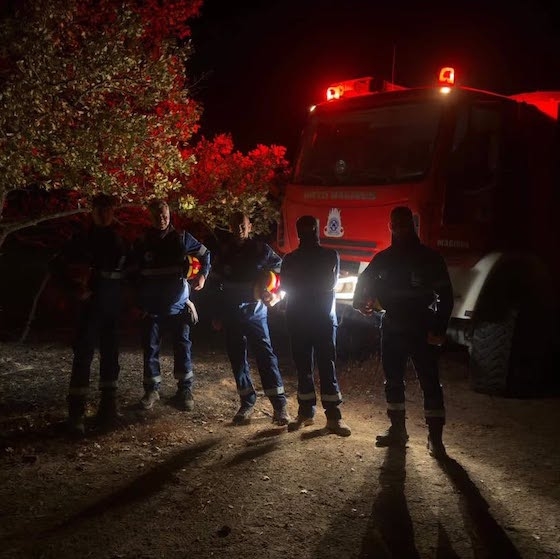 Η Ειδική Διασωστική Ομάδα Πολλαπλών Αποστολών στο πλευρό της Πυροσβεστικής Υπηρεσίας