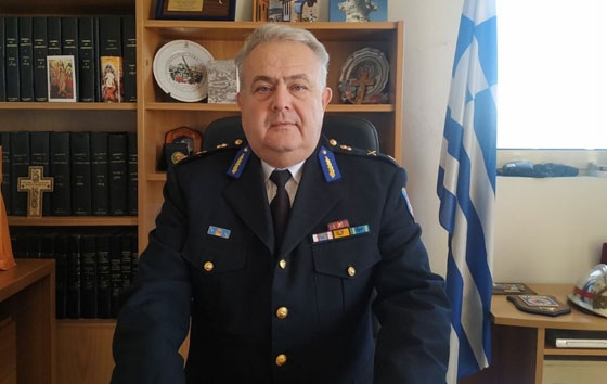 Ο Κωνσταντίνος Δαδούδης ο νέος διοικητής της Πυροσβεστικής Διοίκησης ΑΜ-Θ 