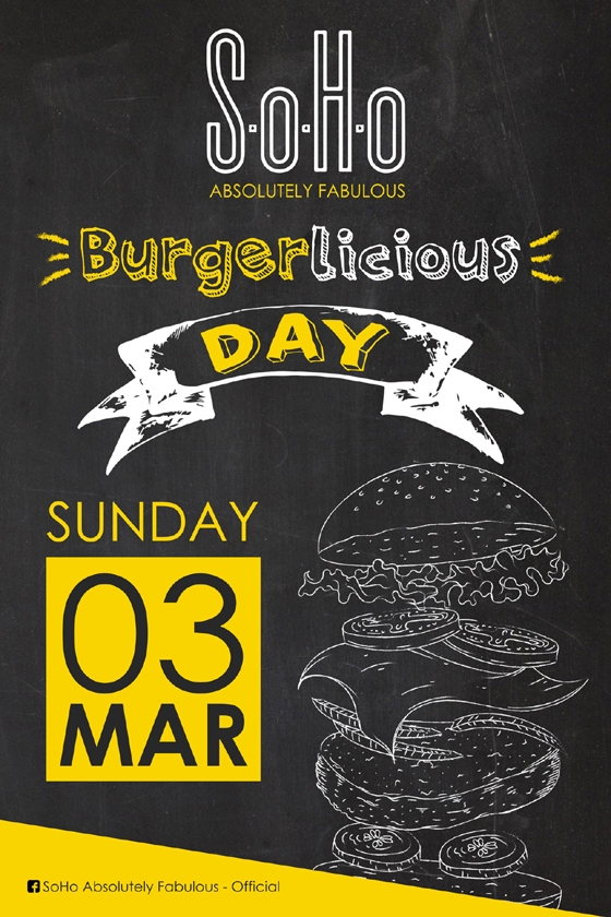 SoHo’s BURGER-licious day… ALL day!
