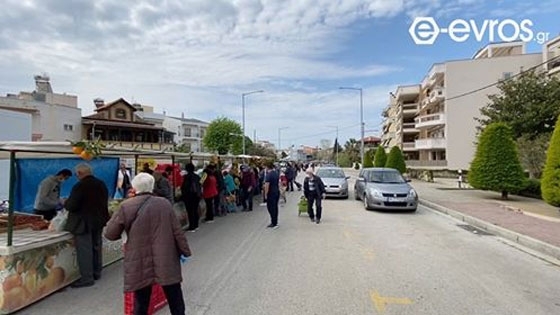 Αλεξανδρούπολη: Πέμπτη & Σάββατο θα διεξάγεται η λαϊκή αγορά στην Παπαναστασίου