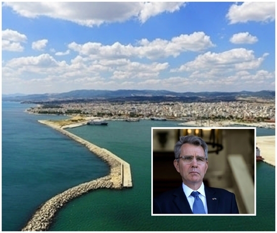 Αλεξανδρούπολη: Ο Πρέσβης  Πάιατ έρχεται να ενημερωθεί για την πρόοδο ανέλκυσης της βυθοκόρου "Όλγα" 