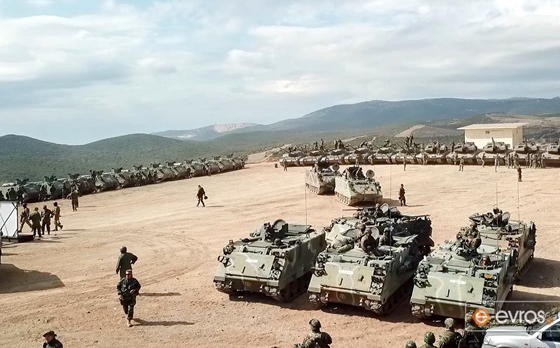 Στιγμιότυπο από την άσκηση Παρμενίων 2018