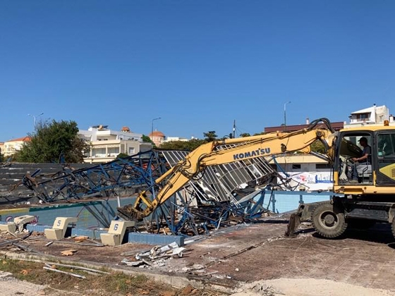 Παρελθόν αποτελεί το παλιό κολυμβητήριο Αλεξανδρούπολης
