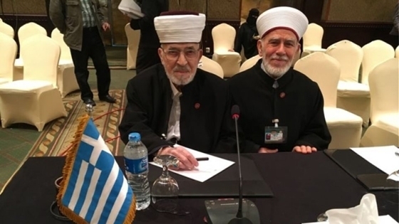 Ο Μέτσο Τζεμαλή και ο Μεμέτ Εμίν Σινίκογλου, τέως Μουφτήδες Κομοτηνής και Ξάνθης 