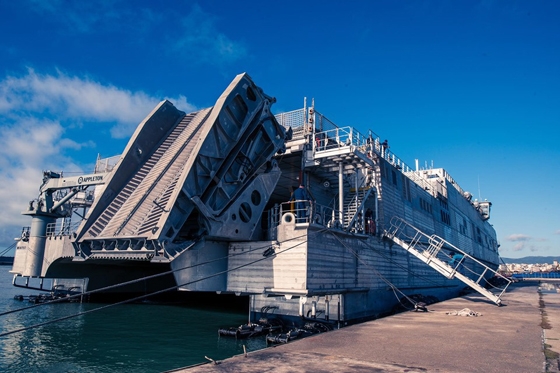 Το πολεμικό πλοίο USNS Carson City, στο λιμάνι της Αλεξανδρούπολης!