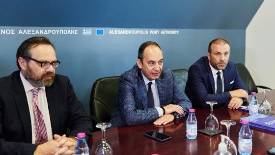 Γ. Πλακιωτάκης από Αλεξανδρούπολη: «Δεν ξεπουλάμε τίποτα, αναπτύσσουμε τις δυνατότητες του λιμανιού της πόλης» (video)