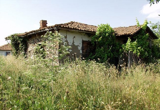 Σπίτι στο ακατοίκητο χωριό Γαλήνη του δήμου Ορεστιάδας.