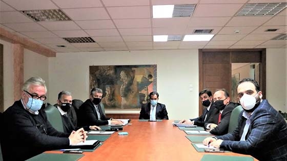 Με τον Άδωνι Γεωργιάδη συναντήθηκαν οι πρόεδροι των Επιμελητηρίων της ΠΑΜΘ 