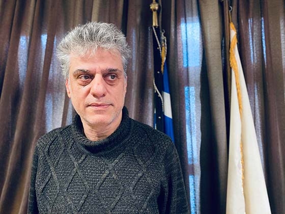 Ο δήμαρχος Ορεστιάδας Βασίλης Μαυρίδης.