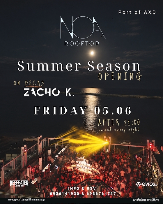 NOA Rooftop: Summer Season Opening 2026!