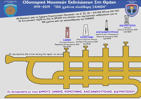 Αλεξανδρούπολη: Οδοιπορικό Μουσικών εκδηλώσεων στη Θράκη με το Δ’ ΣΣ